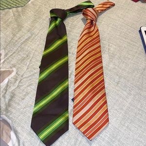 Etro and cafe cotton tie